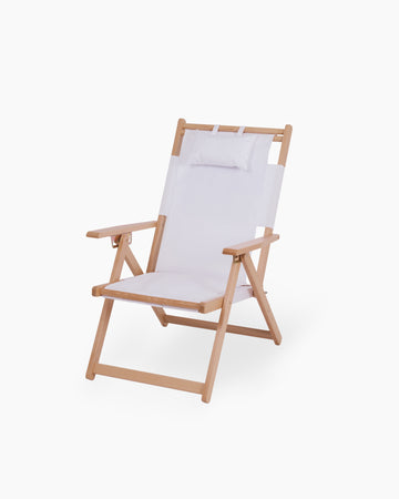 Classy Beach Chair - Vintage White